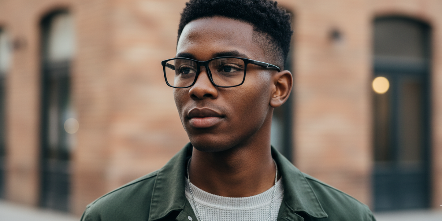 Full Rim Rectangle Classic Eyeglasses