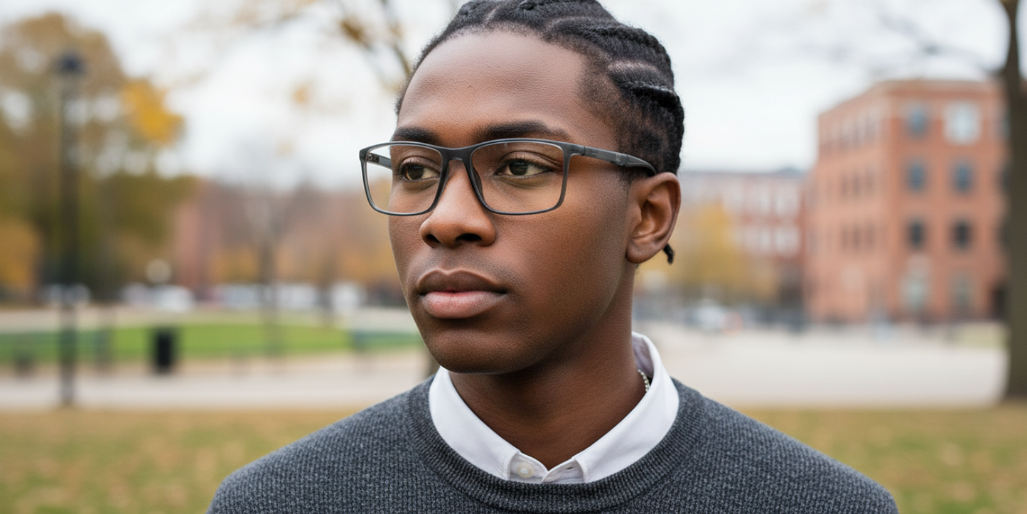 Full Rim Rectangle Classic Eyeglasses