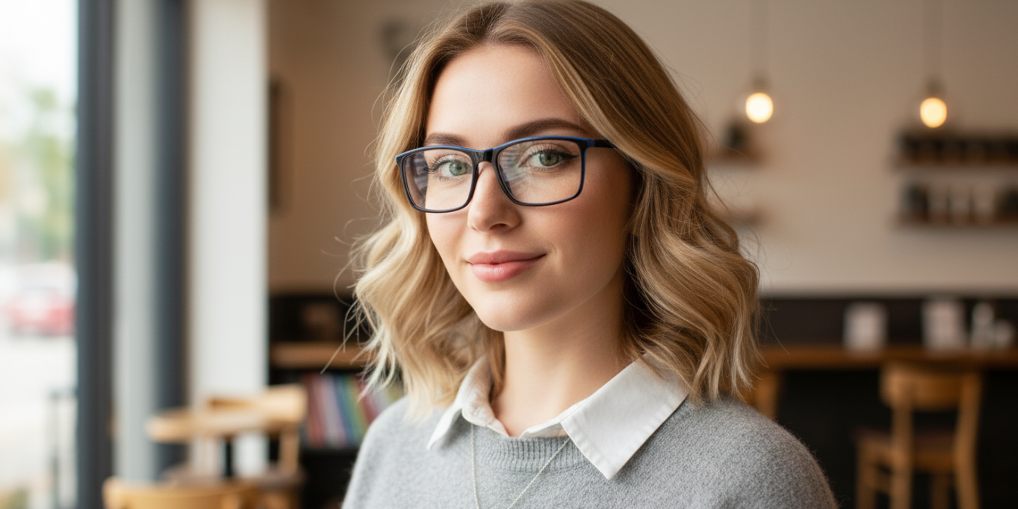 Full Rim Rectangle Classic Eyeglasses