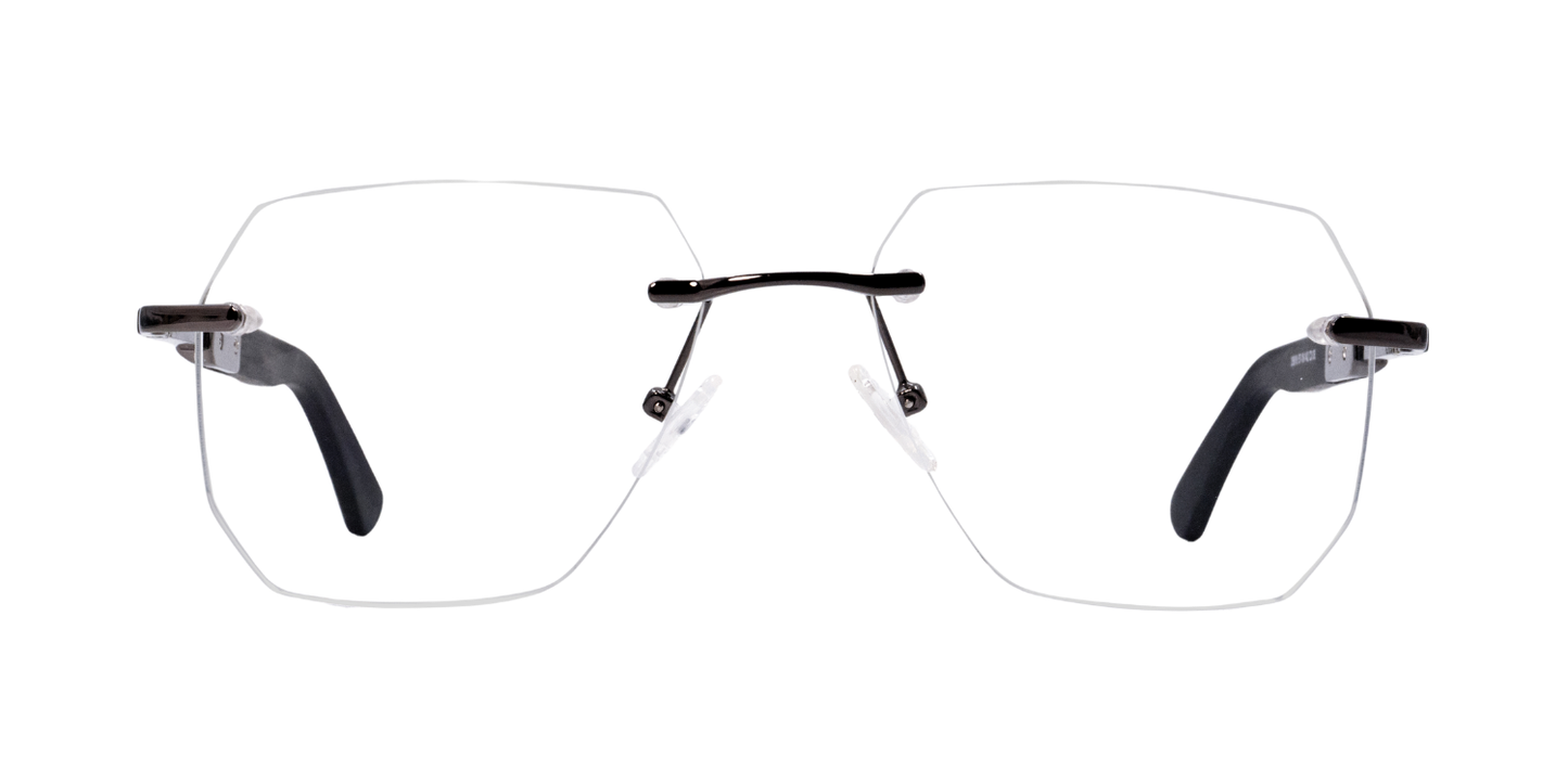 Rimless Cat Eye Premium Eyeglasses