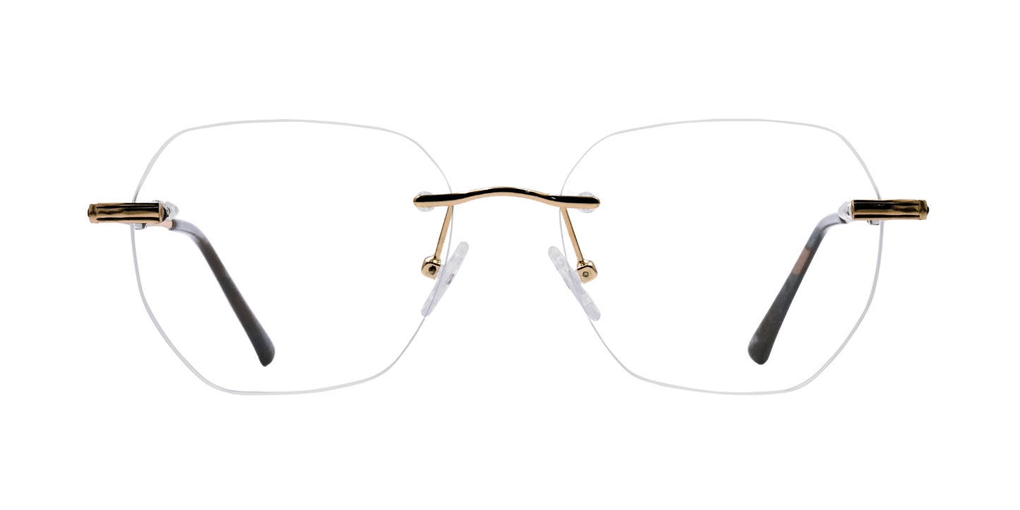 Rimless Cat Eye Premium Eyeglasses