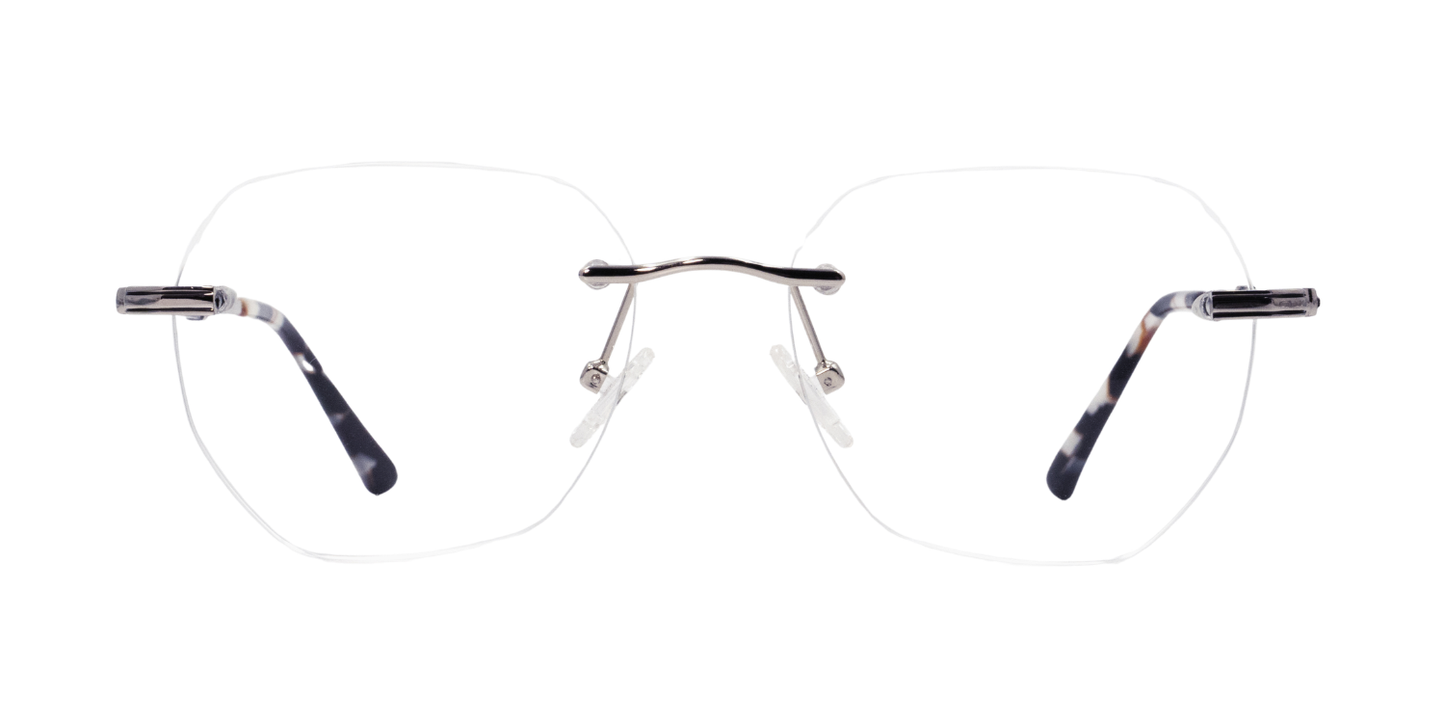 Rimless Cat Eye Premium Eyeglasses