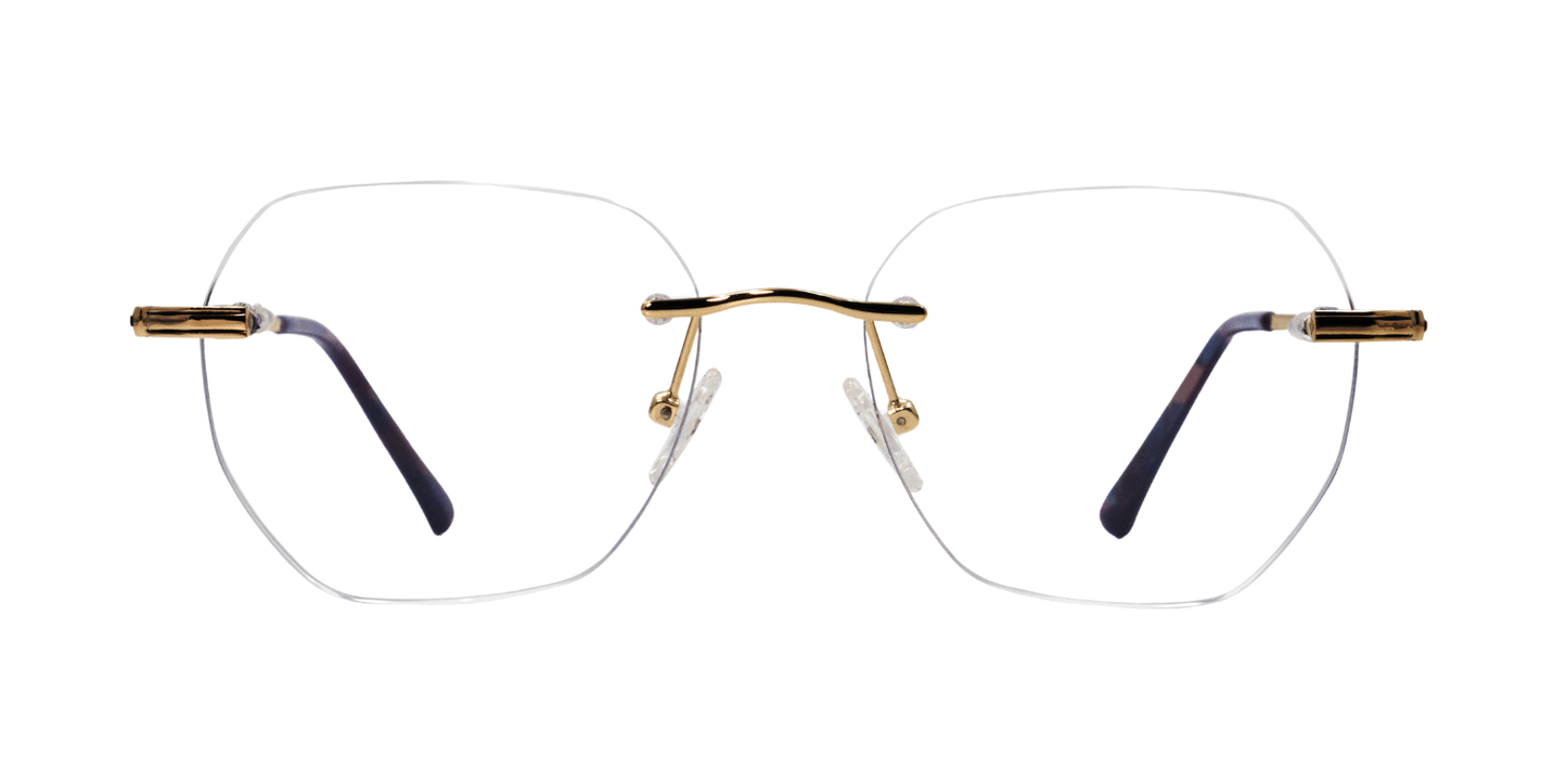 Rimless Cat Eye Premium Eyeglasses