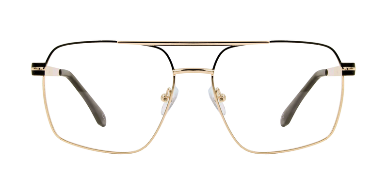 Full Rim Double Bridge Square Classic Eyeglasses