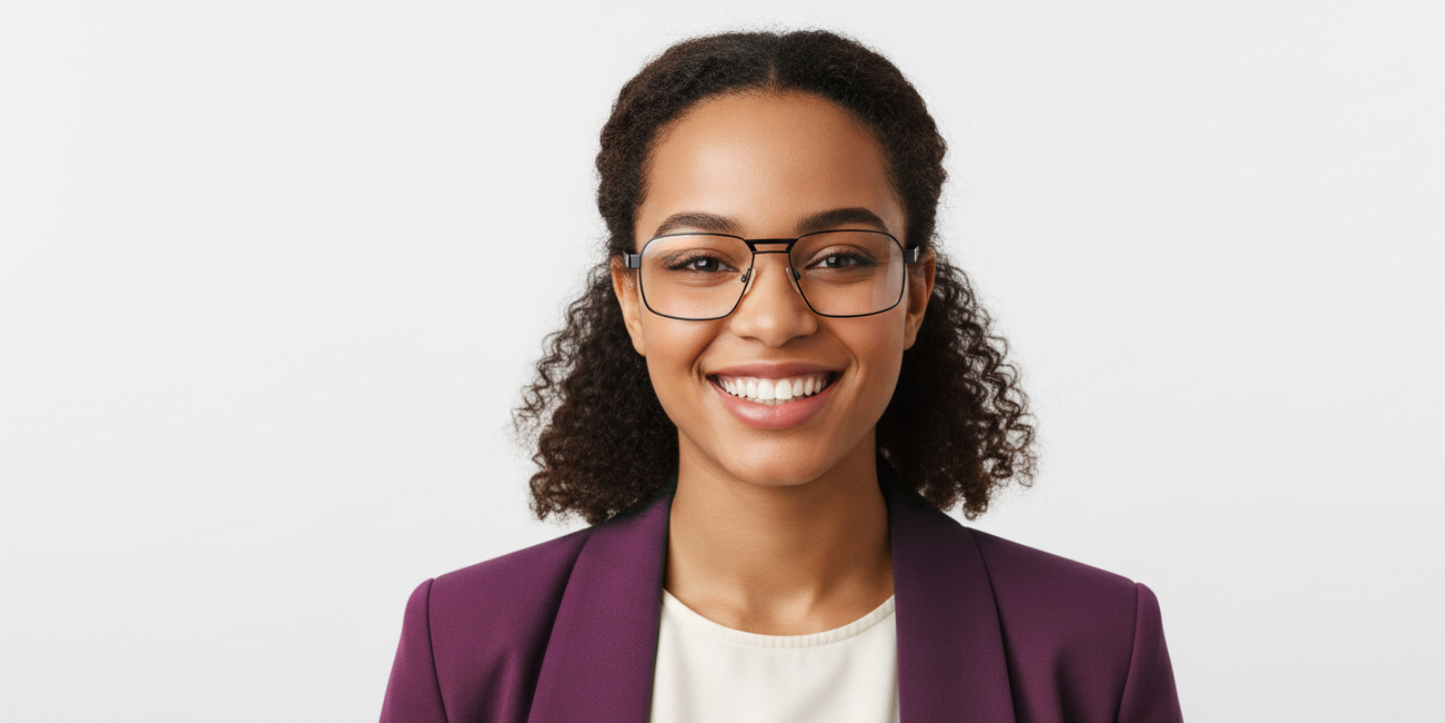Full Rim Double Bridge Rectangle Eyeglasses