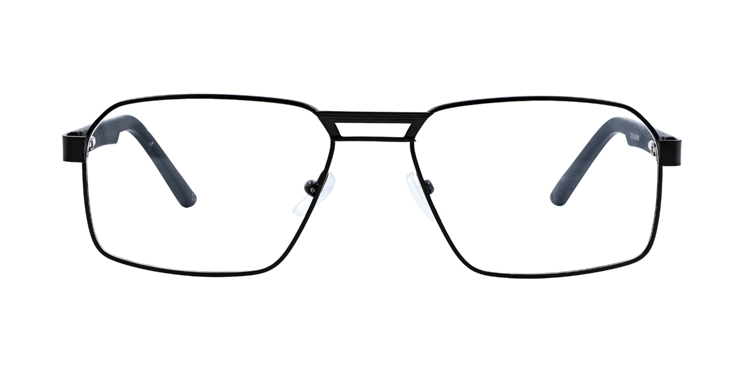 Full Rim Double Bridge Rectangle Eyeglasses