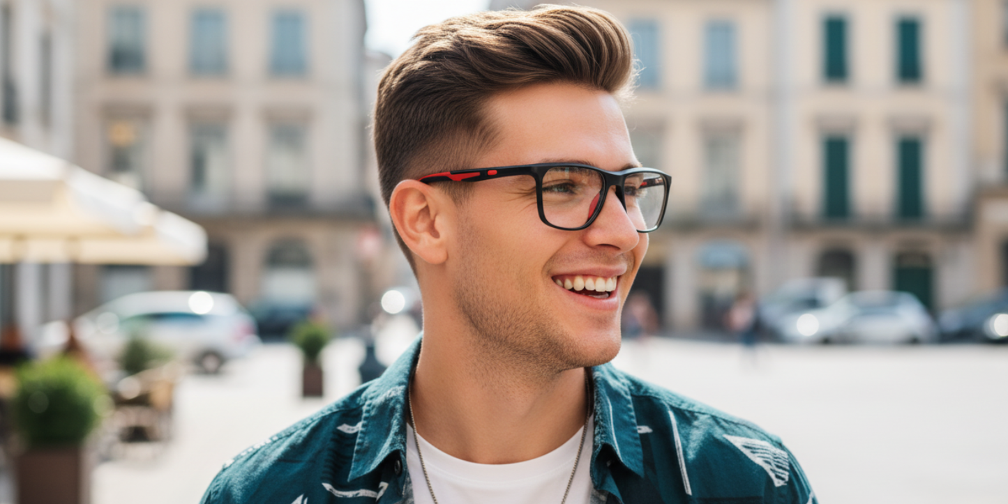 Full Rim Rectangle Classic Eyeglasses