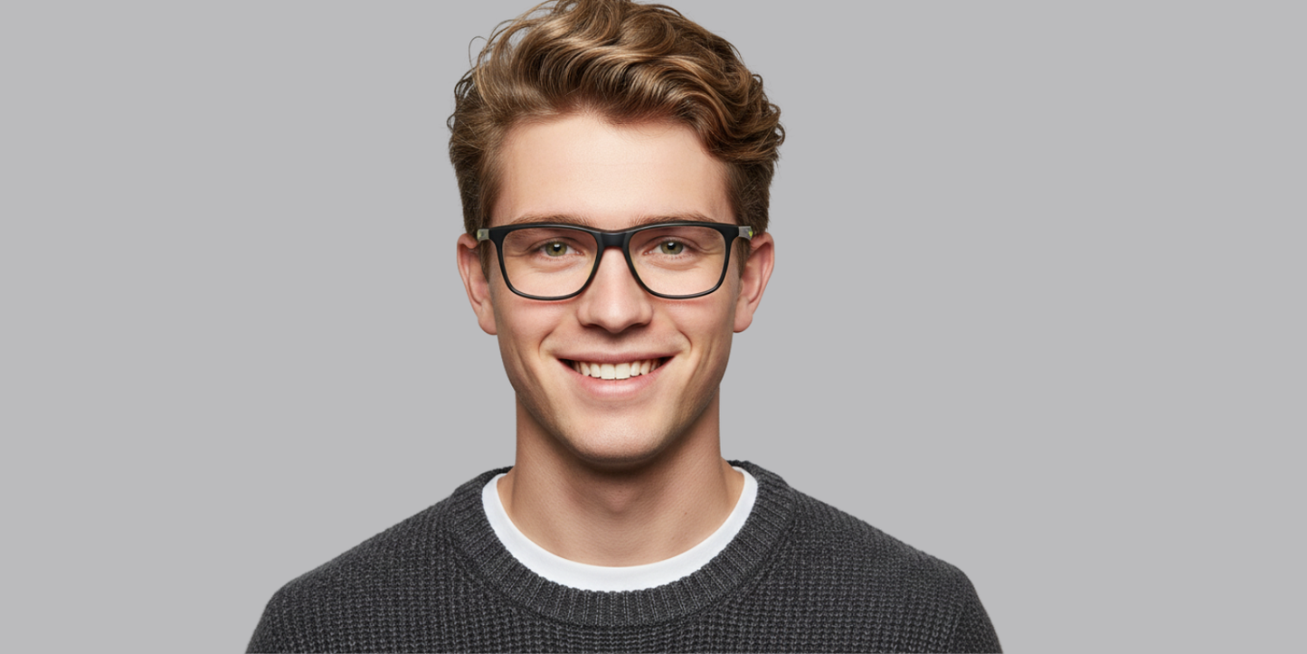 Full Rim Rectangle Classic Eyeglasses