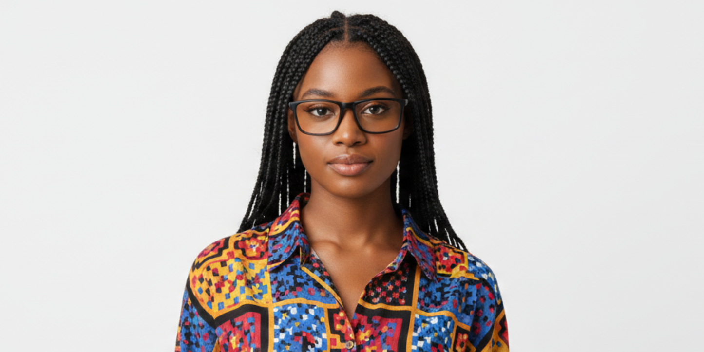 Full Rim Rectangle Classic Eyeglasses
