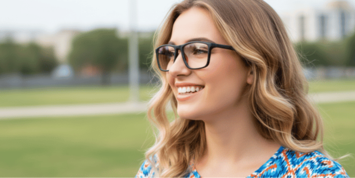 Full Rim Rectangle Classic Eyeglasses