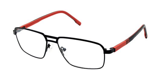 Full Rim Double Bridge Rectangle Classic Eyeglasses