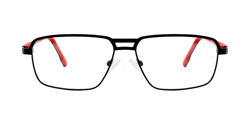 Full Rim Double Bridge Rectangle Classic Eyeglasses