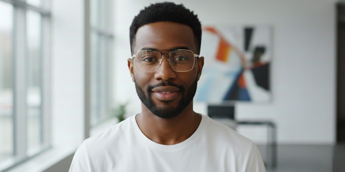 Full Rim Double Bridge Rectangle Classic Eyeglasses