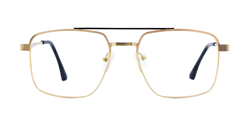 Full Rim Double Bridge Square Classic Eyeglasses