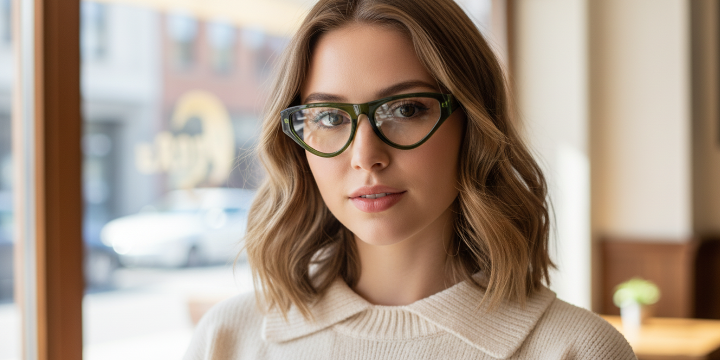 Full Rim Cat Eye Premium Eyeglasses