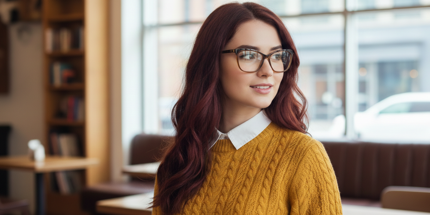 Full Rim Cat Eye Classic Eyeglasses
