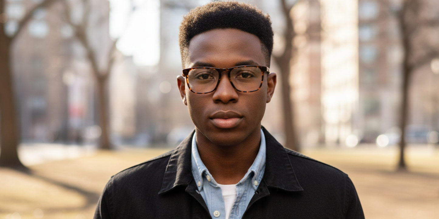 Full Rim Rectangle Premium Eyeglasses