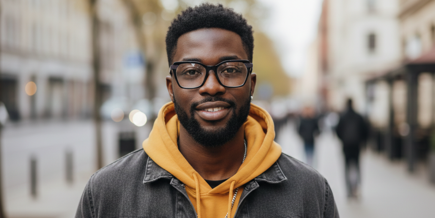 Full Rim Square Premium Eyeglasses