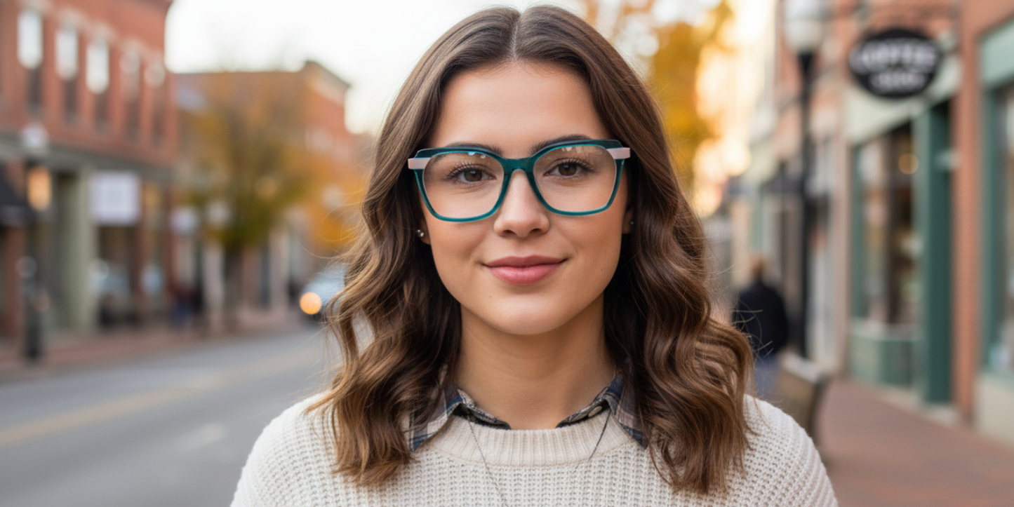 Full Rim Square Premium Eyeglasses
