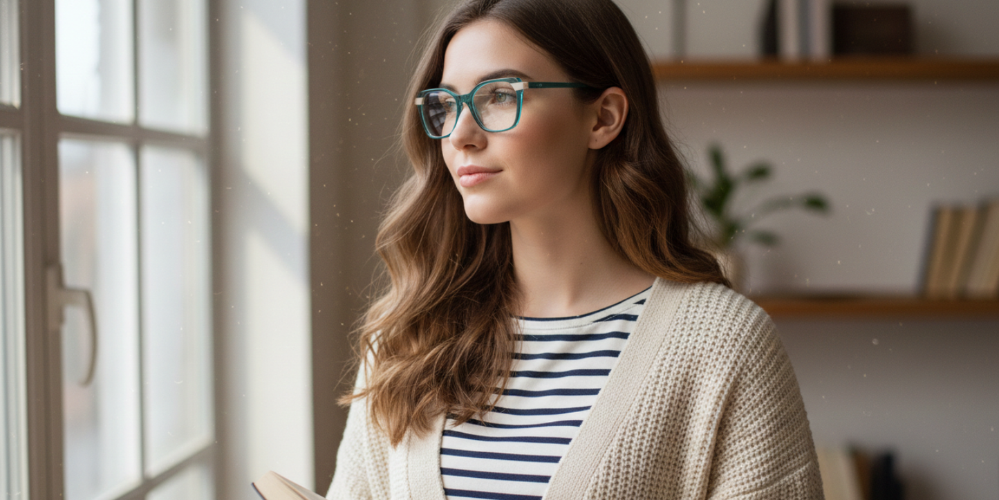 Full Rim Square Premium Eyeglasses