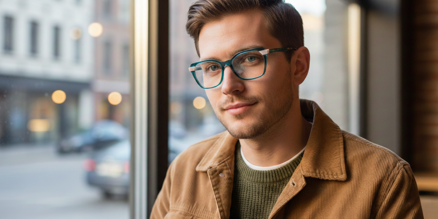 Full Rim Square Premium Eyeglasses