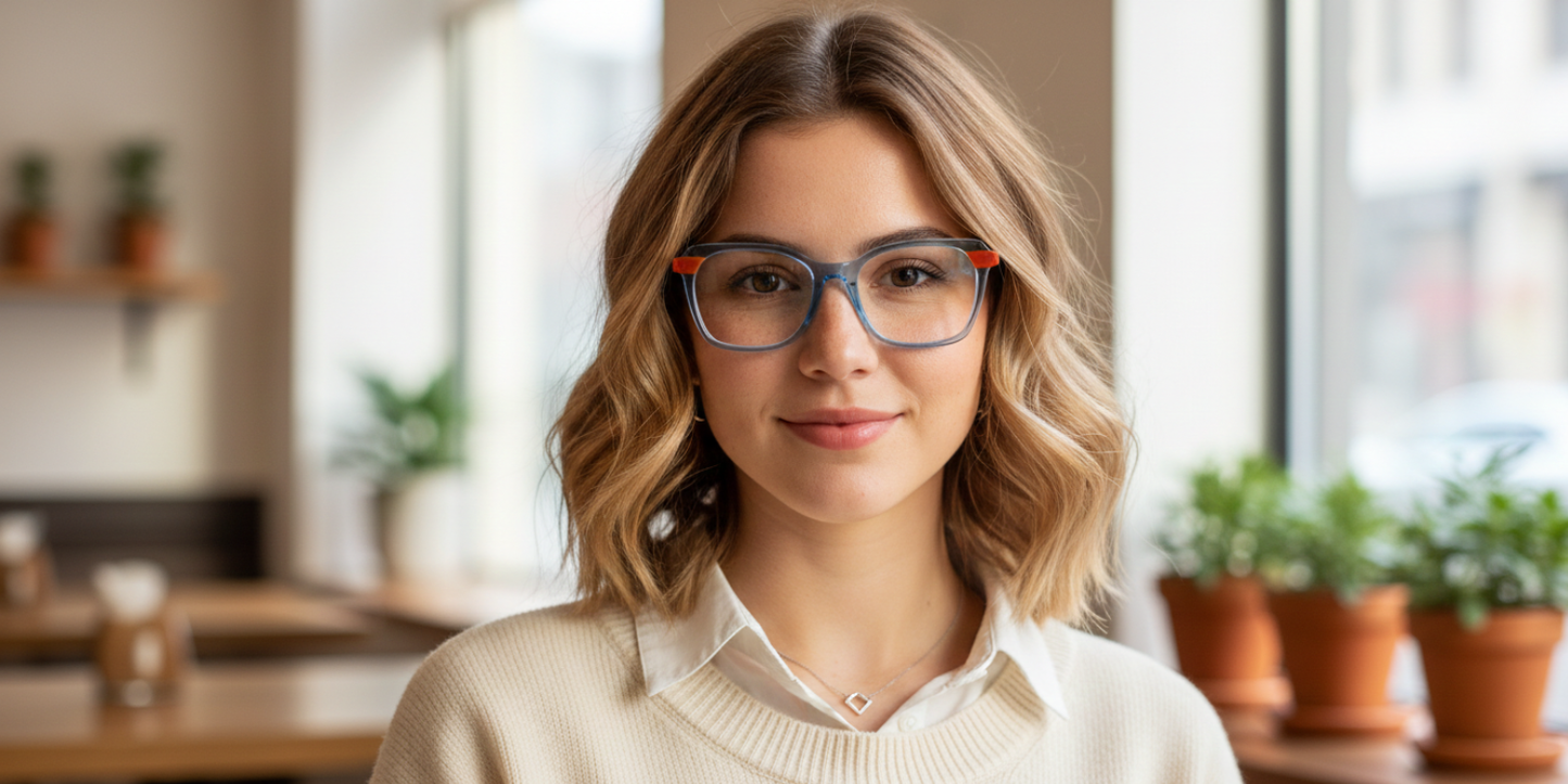 Full Rim Square Premium Eyeglasses