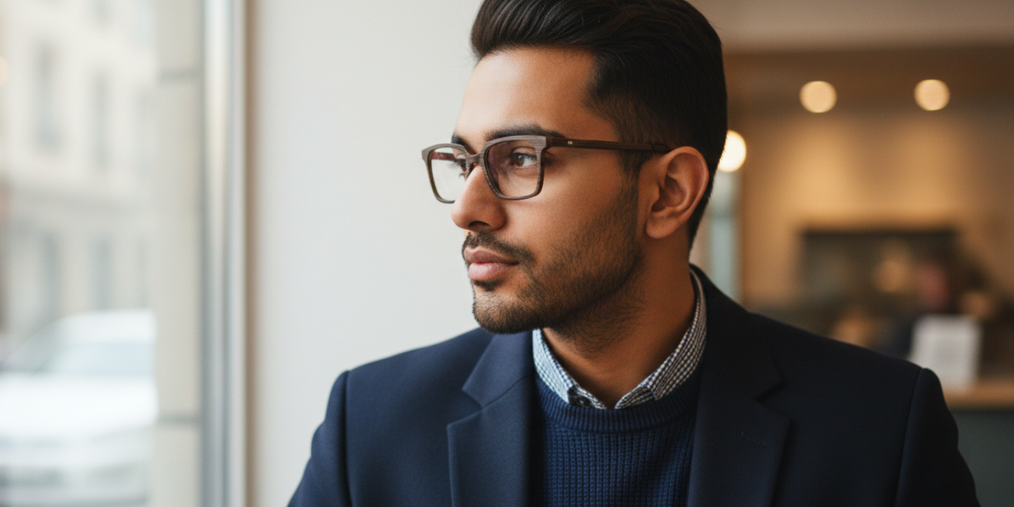 Full Rim Rectangle Classic Eyeglasses