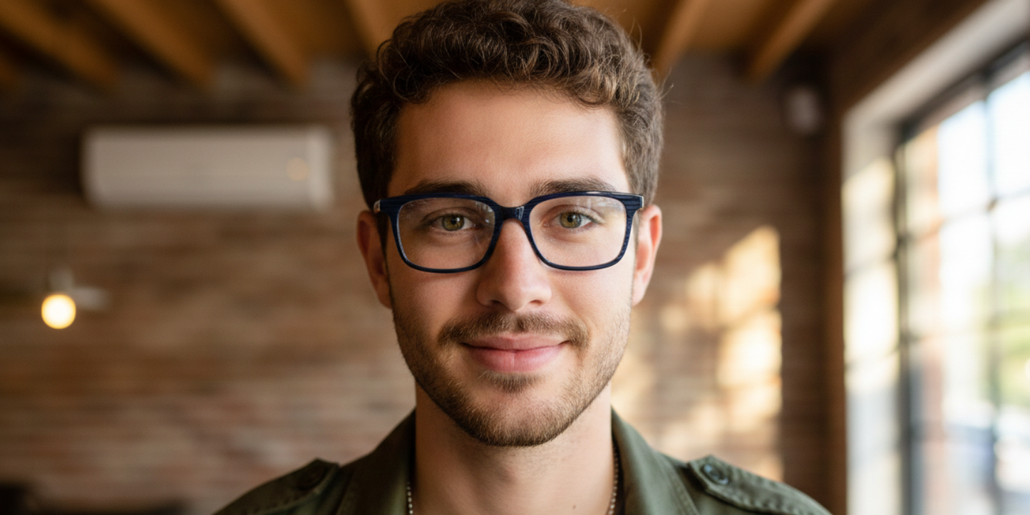 Full Rim Rectangle Classic Eyeglasses