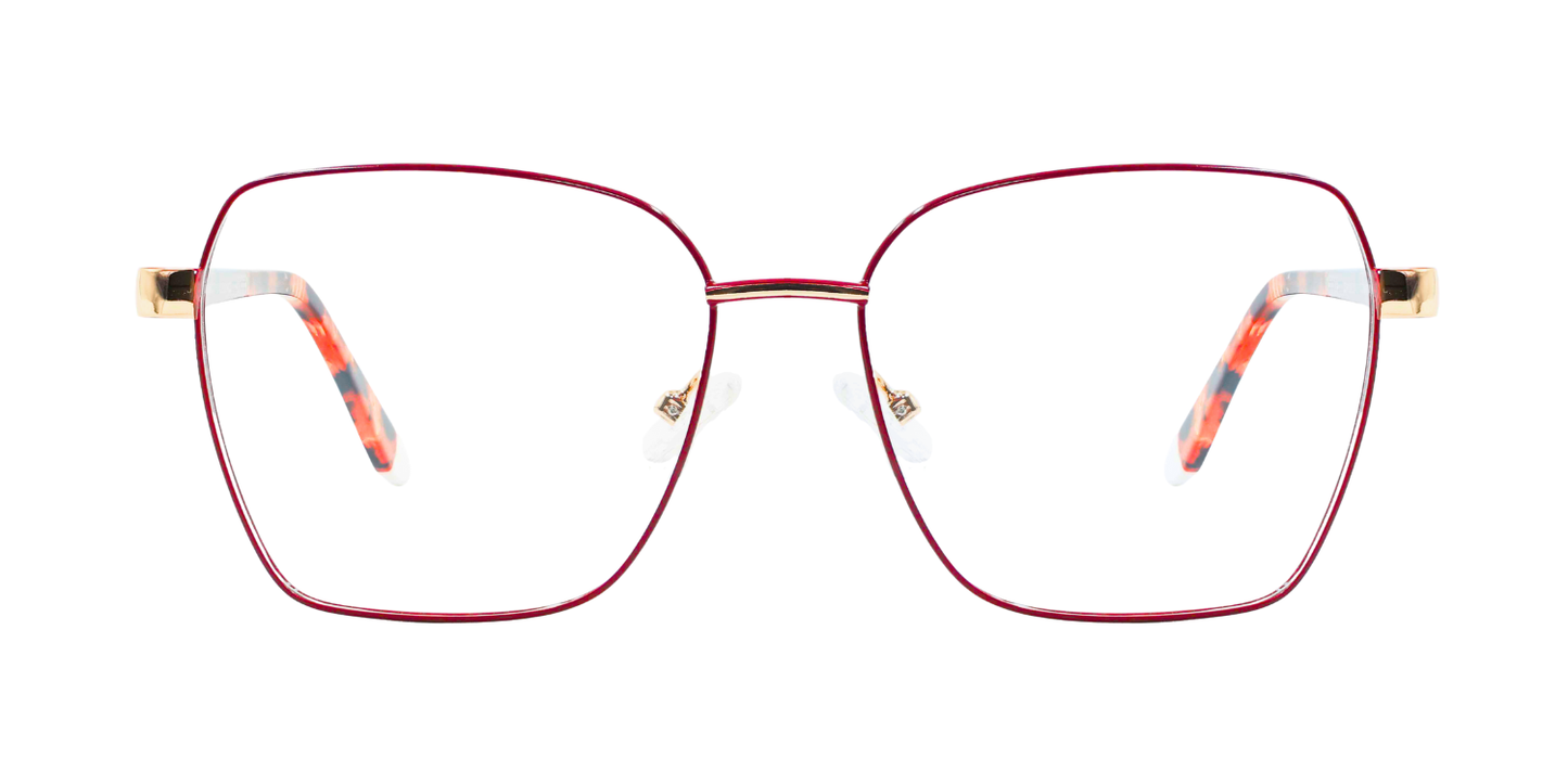 Full Rim Geometric Classic Eyeglasses