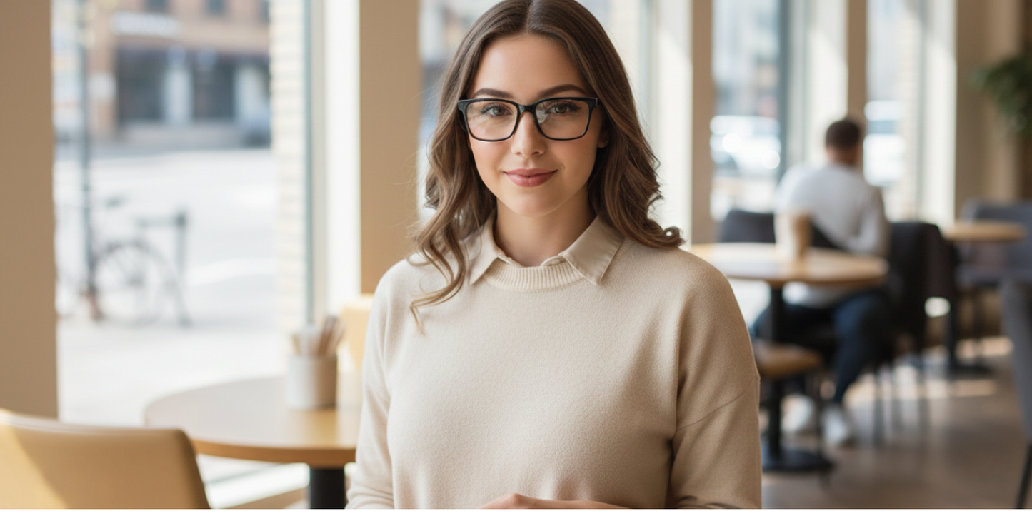 Full Rim Rectangle Classic Eyeglasses