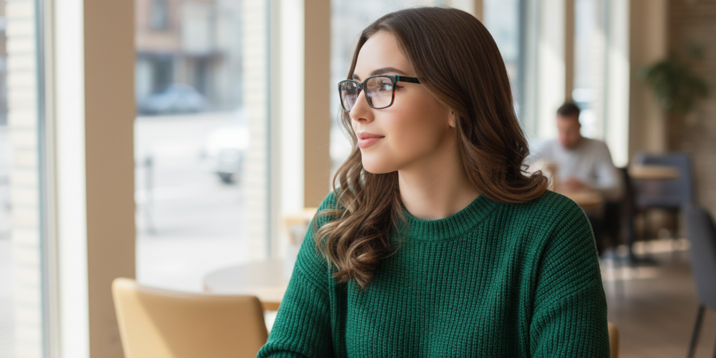 Full Rim Rectangle Classic Eyeglasses