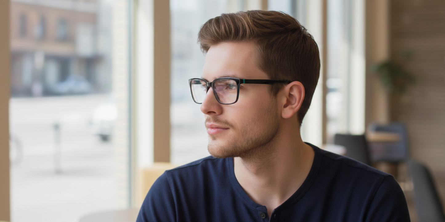 Full Rim Rectangle Classic Eyeglasses