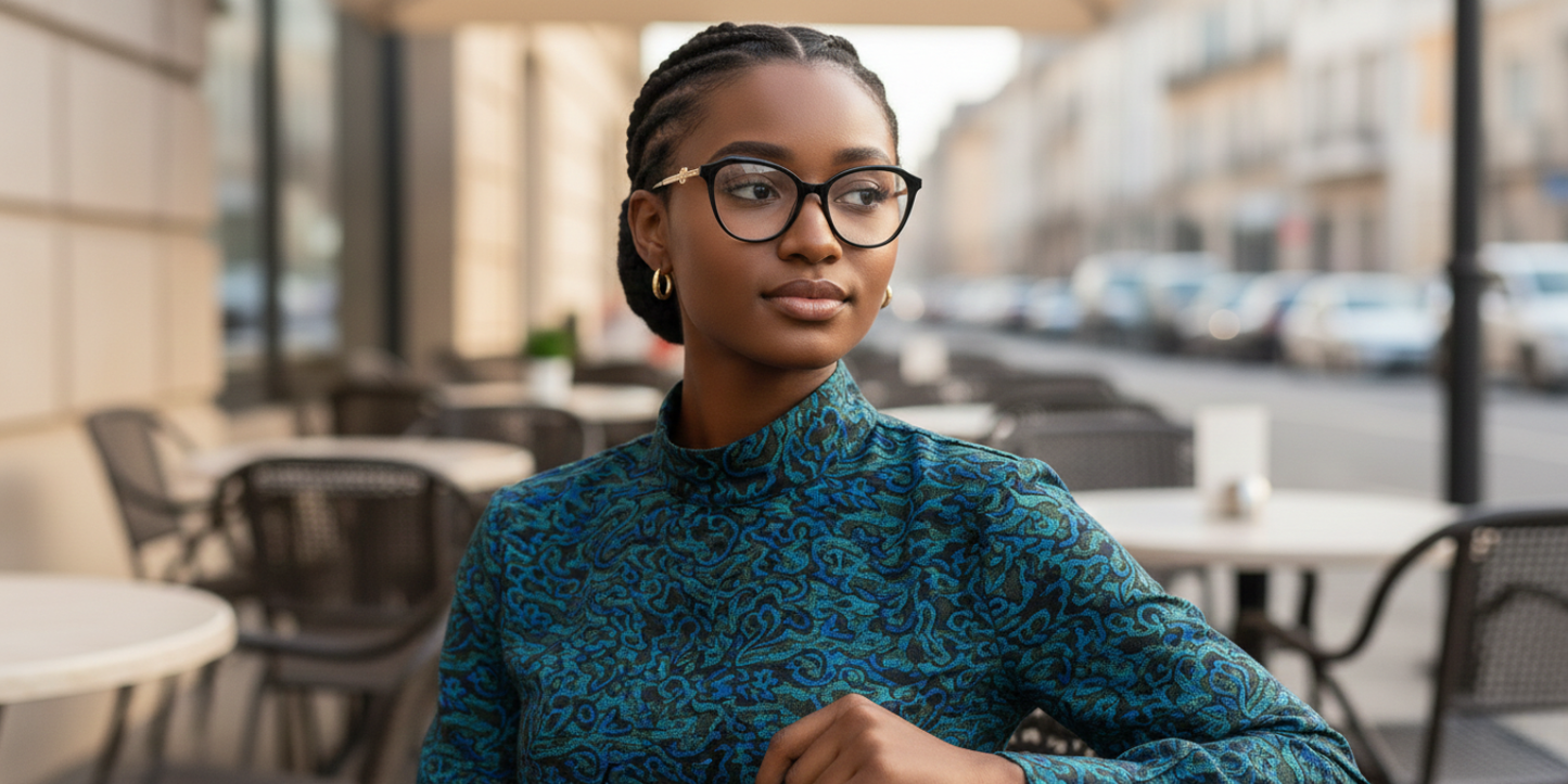 Full Rim Cat Eye Classic Eyeglasses
