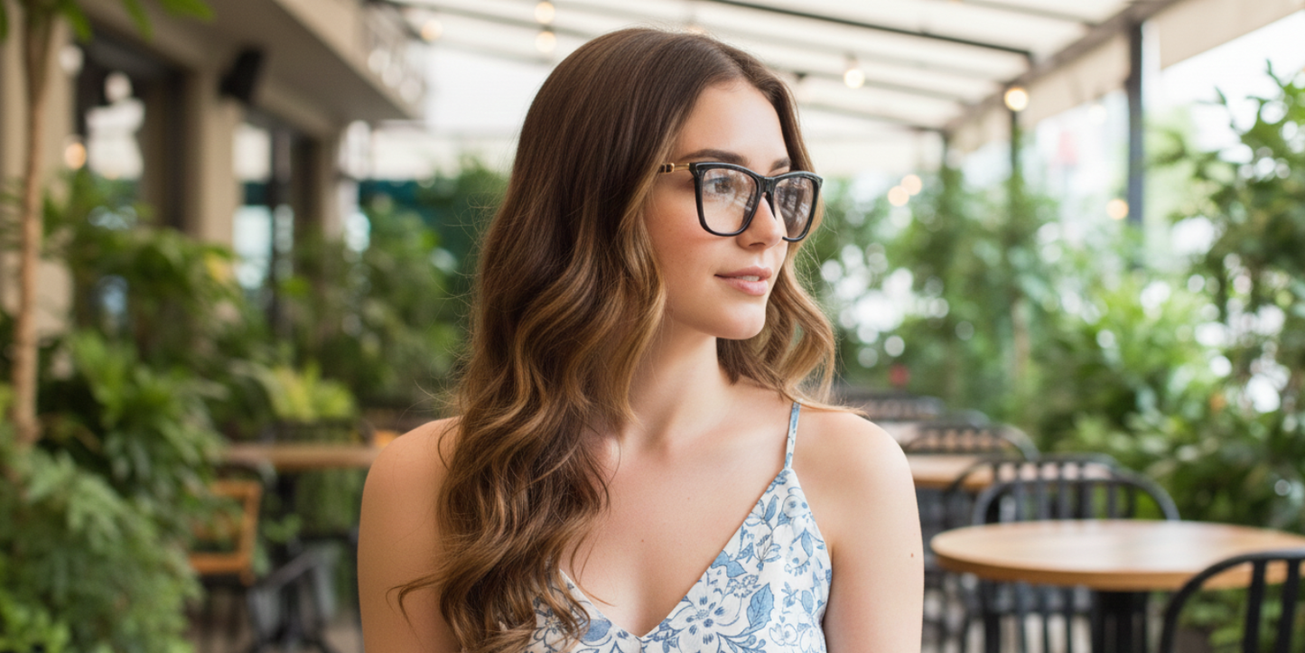 Full Rim Rectangle Classic Eyeglasses