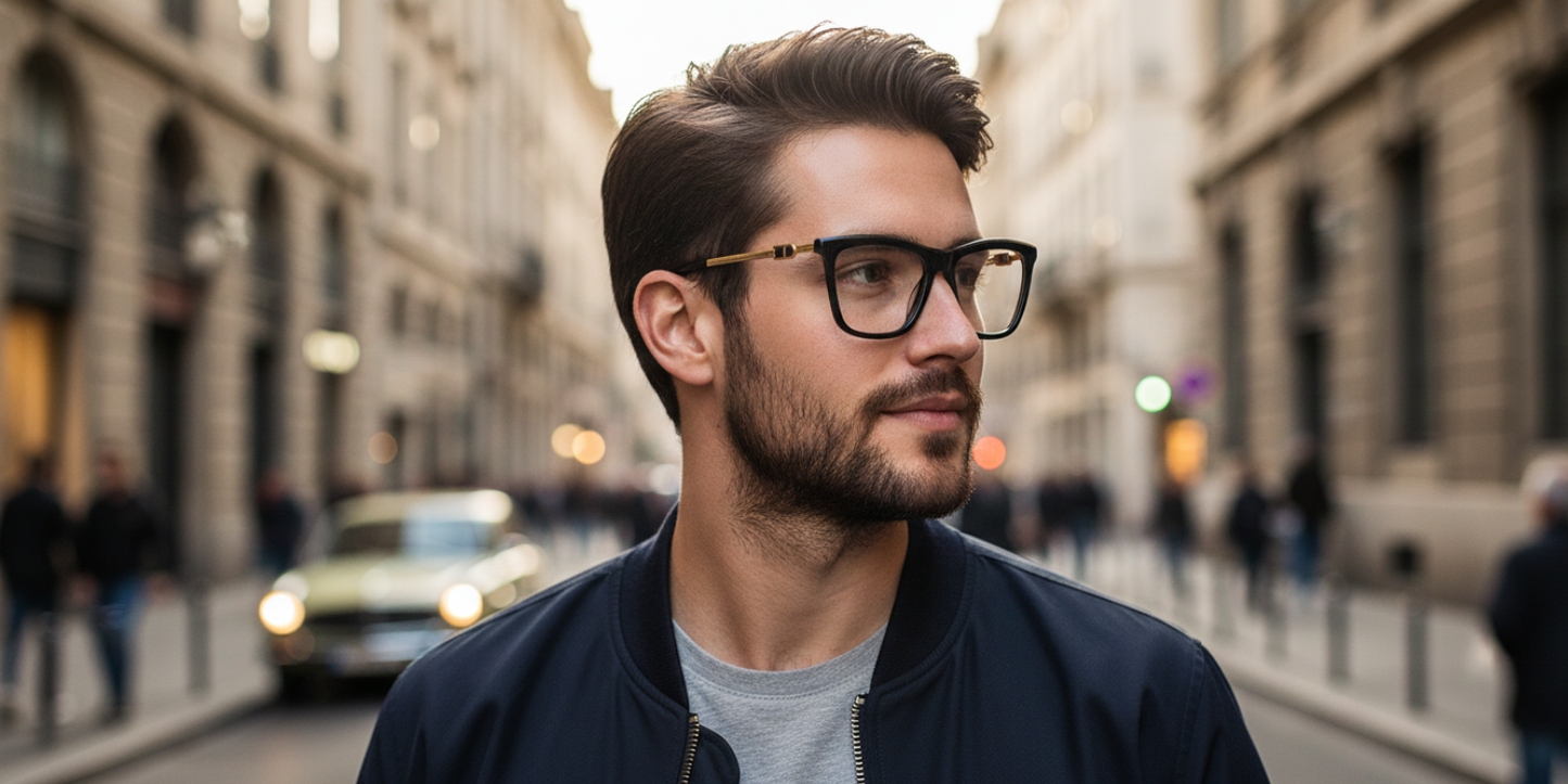Full Rim Rectangle Classic Eyeglasses