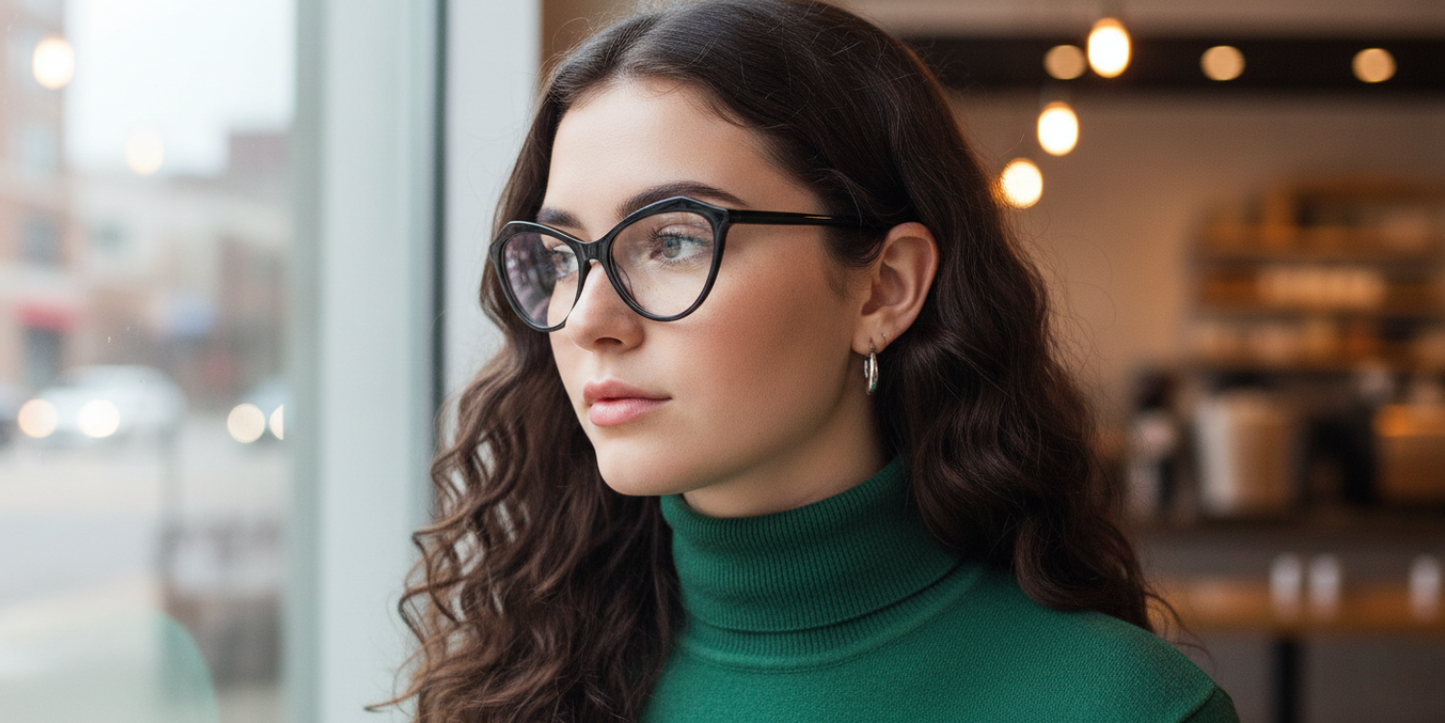 Full Rim Cat Eye Classic Eyeglasses