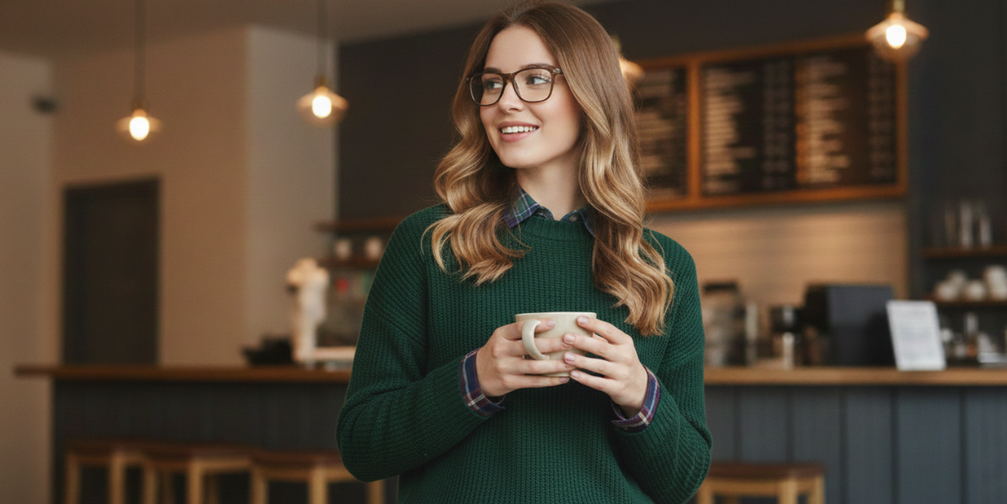 Full Rim Rectangle Classic Eyeglasses