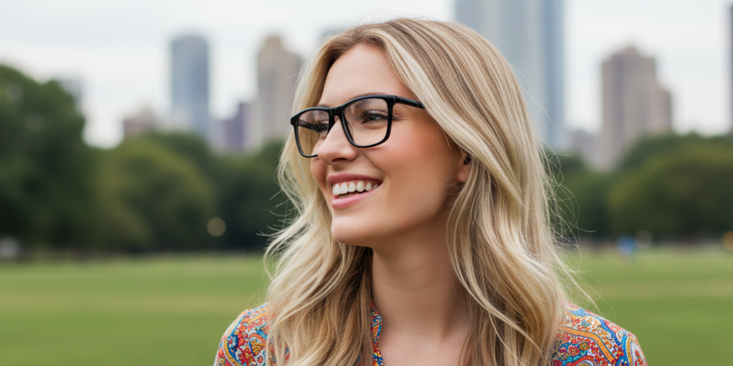 Full Rim Rectangle Classic Eyeglasses