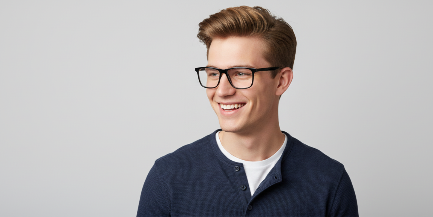 Full Rim Rectangle Classic Eyeglasses