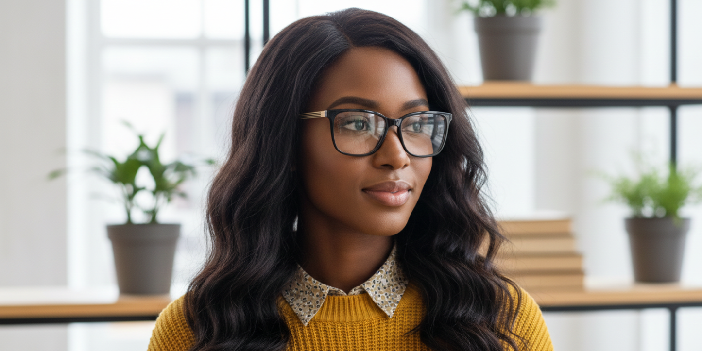 Full Rim Rectangle Classic Eyeglasses