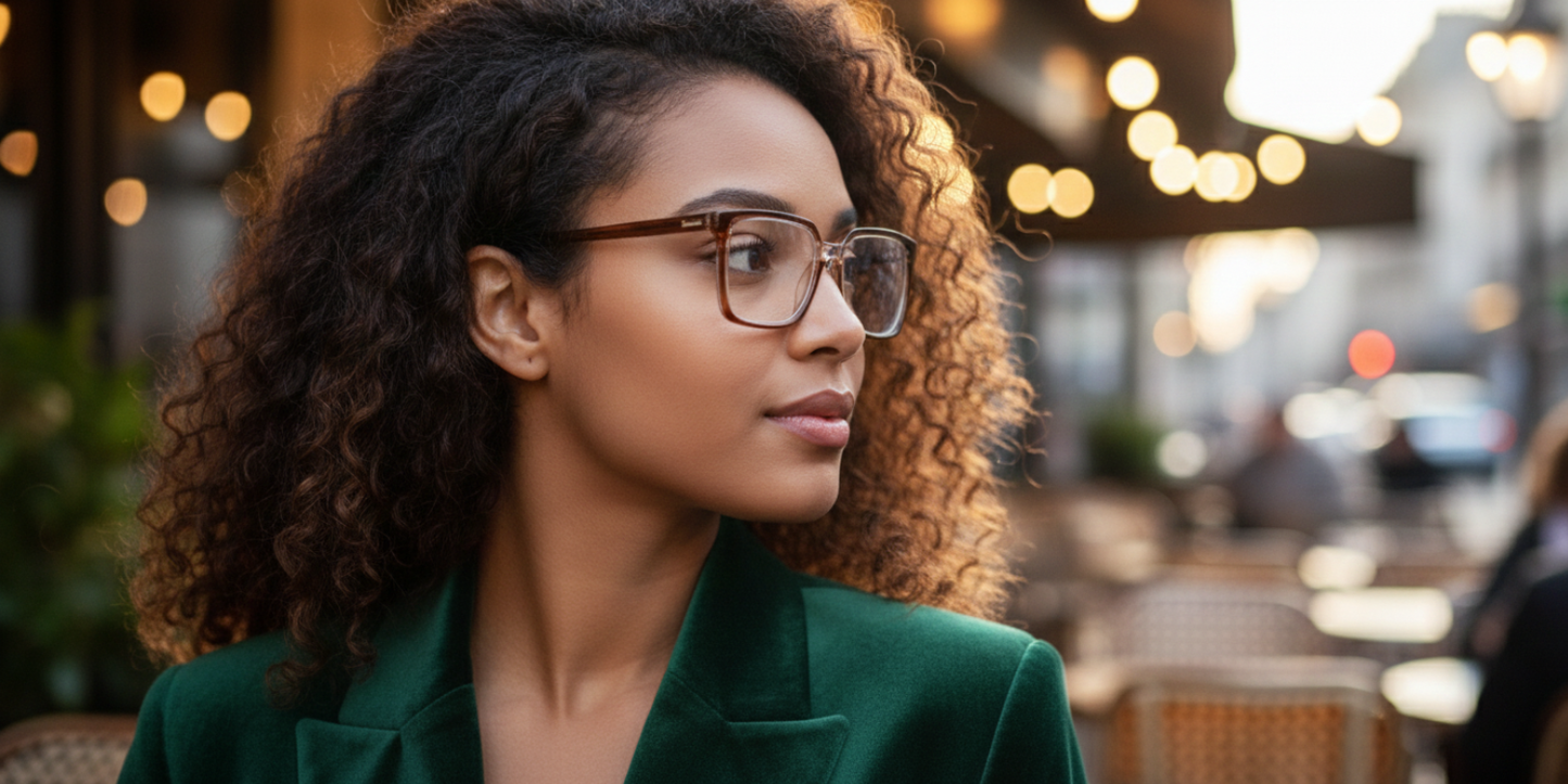 Full Rim Rectangle Premium Eyegalasses