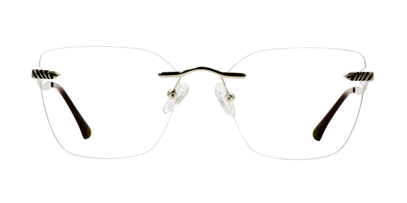 Rimless Cat Eye Premium Eyeglasses
