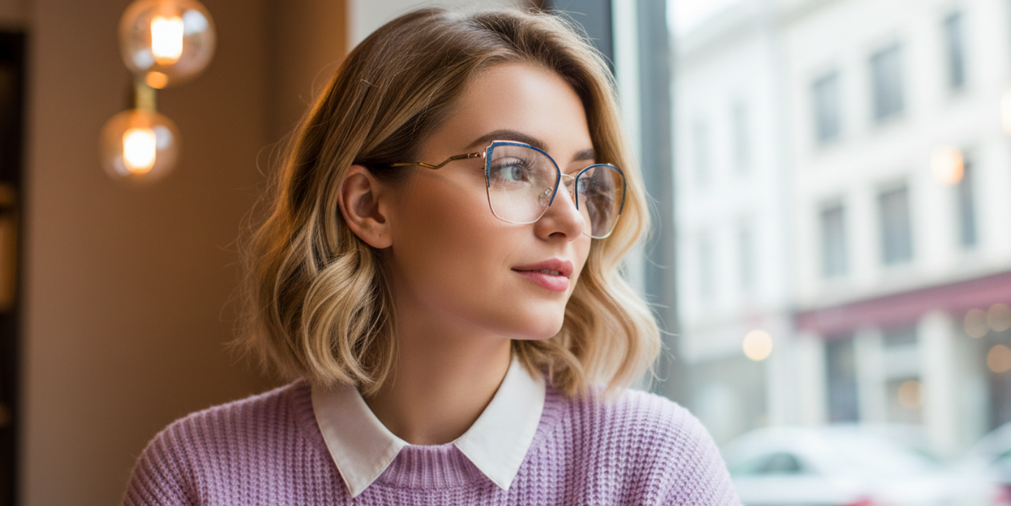 Full Rim Cat Eye Premium Eyeglasses