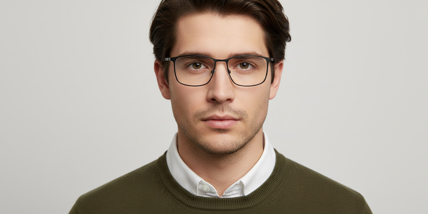 Full Rim Rectangle Premium Eyglasses