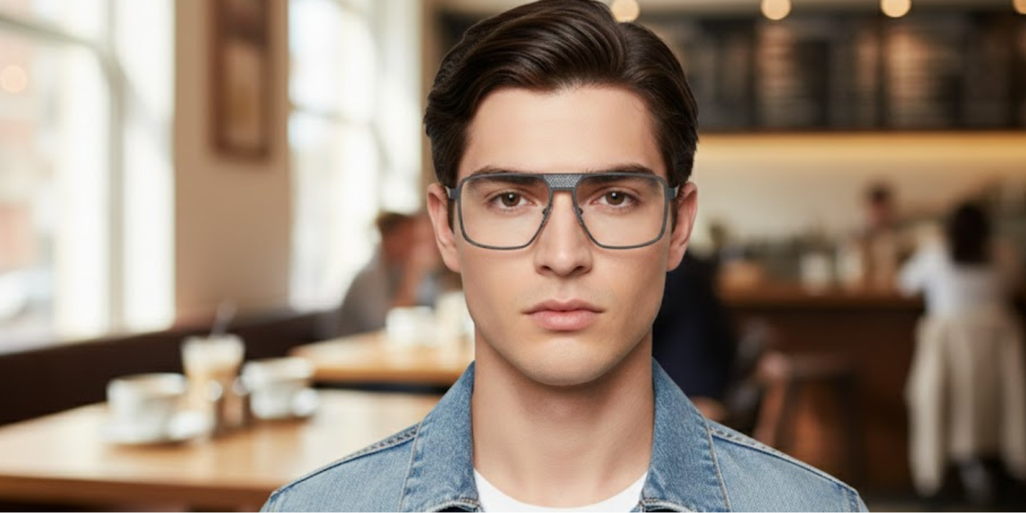 Full Rim Square Classic Eyeglasses