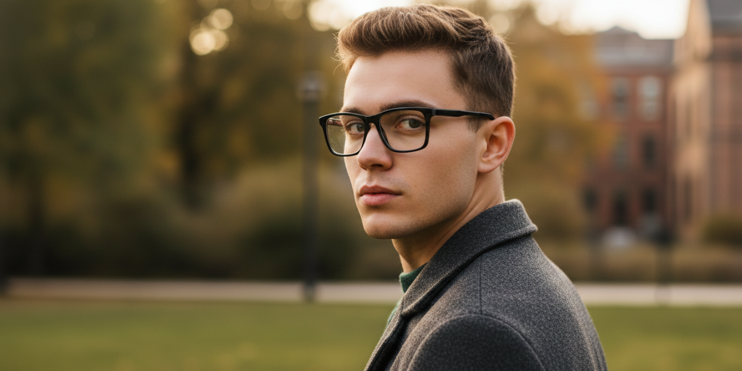 Full Rim Rectangle Classic Eyeglasses