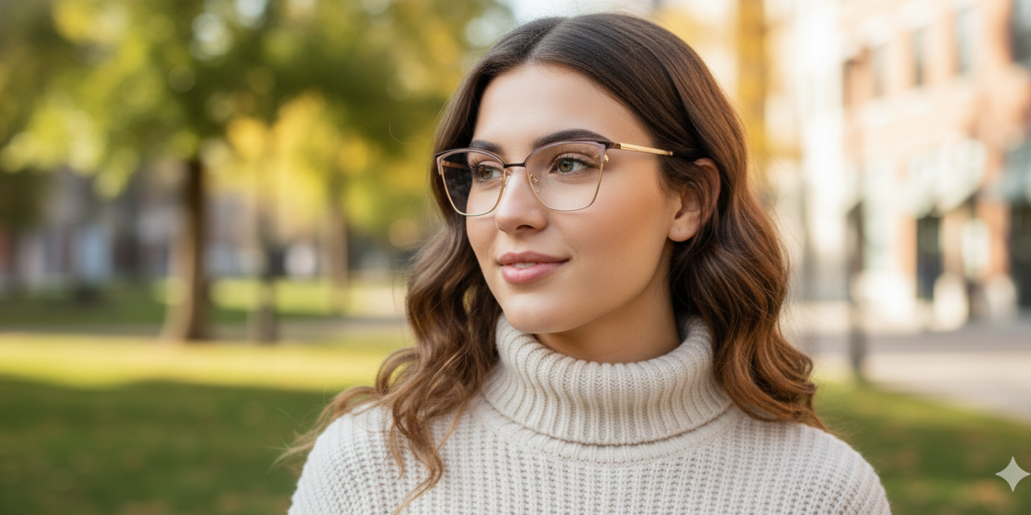 Full Rim Cat Eye Classic Eyeglasses