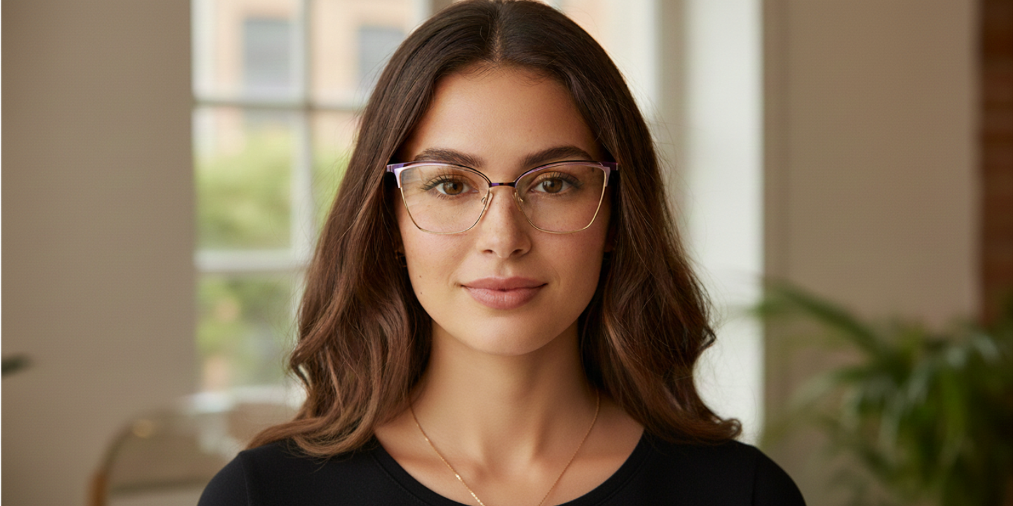 Full Rim Cat Eye Classic Eyeglasses