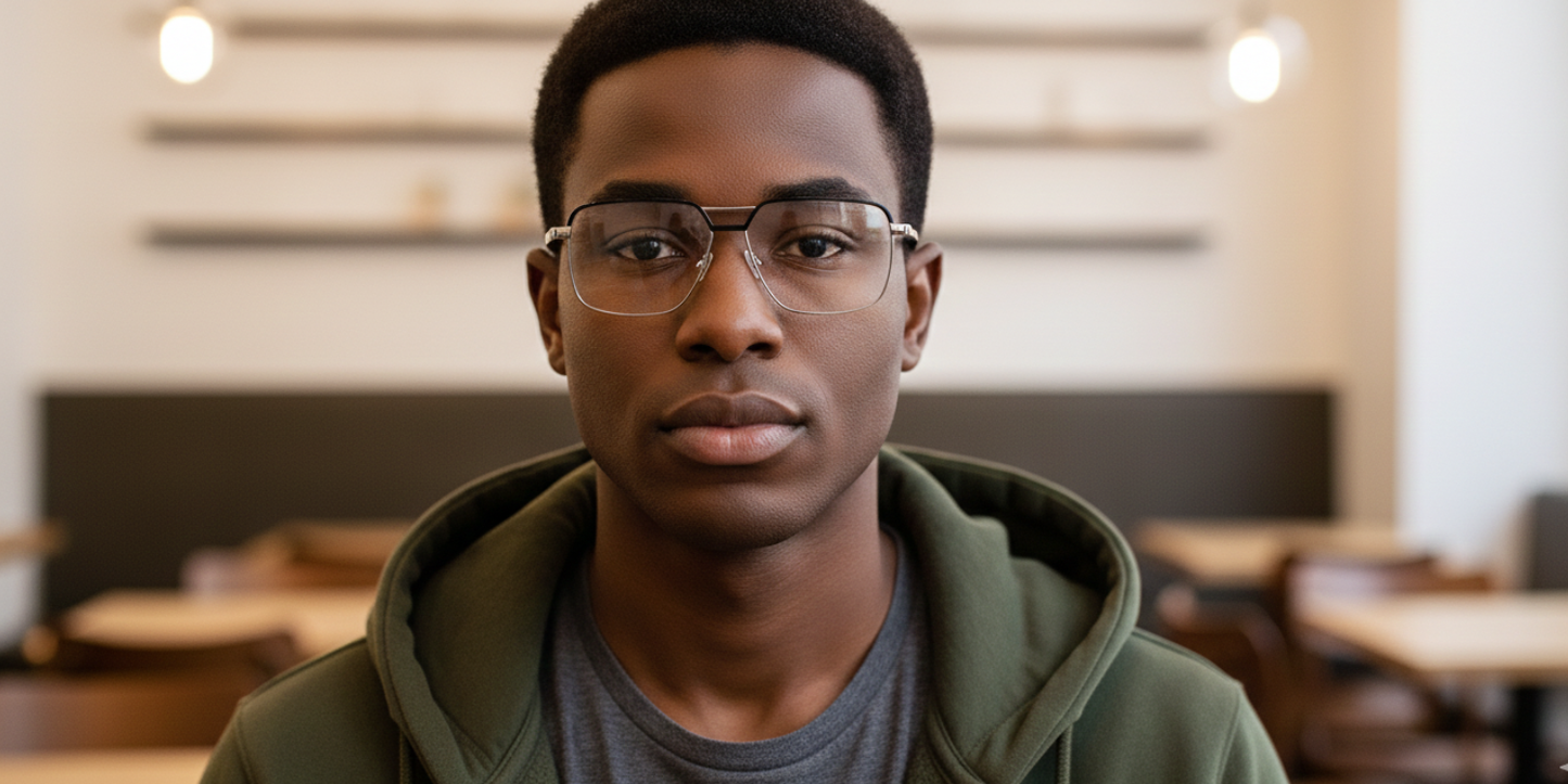 Full Rim Double Bridge Rectangle Classic Eyeglasses