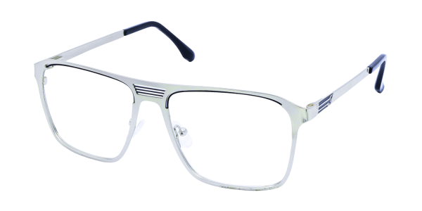 Full Rim Double Bridge Rectangle Classic Eyeglasses